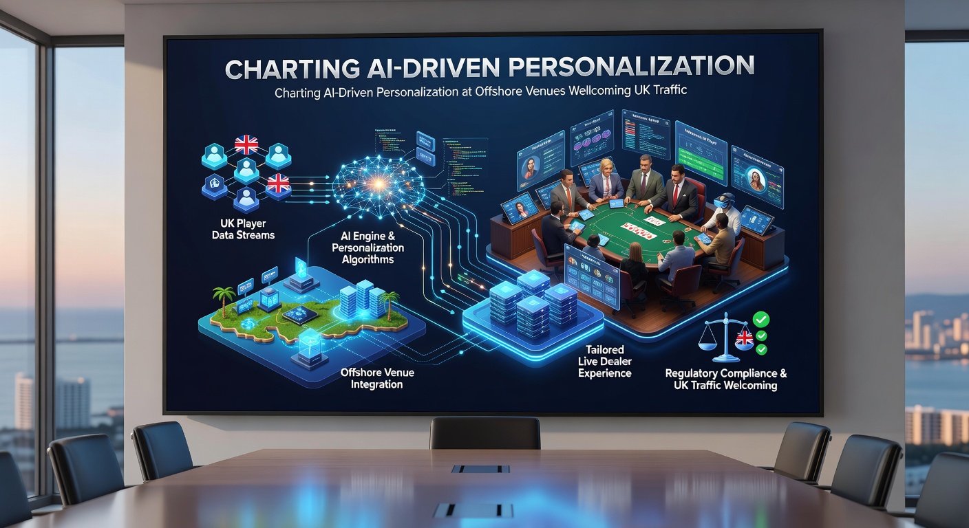 Live dealer studio setup with AI-driven camera and interface personalization for international players