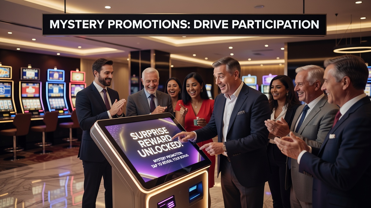 Visual representation of mystery promotions and player engagement at offshore casinos